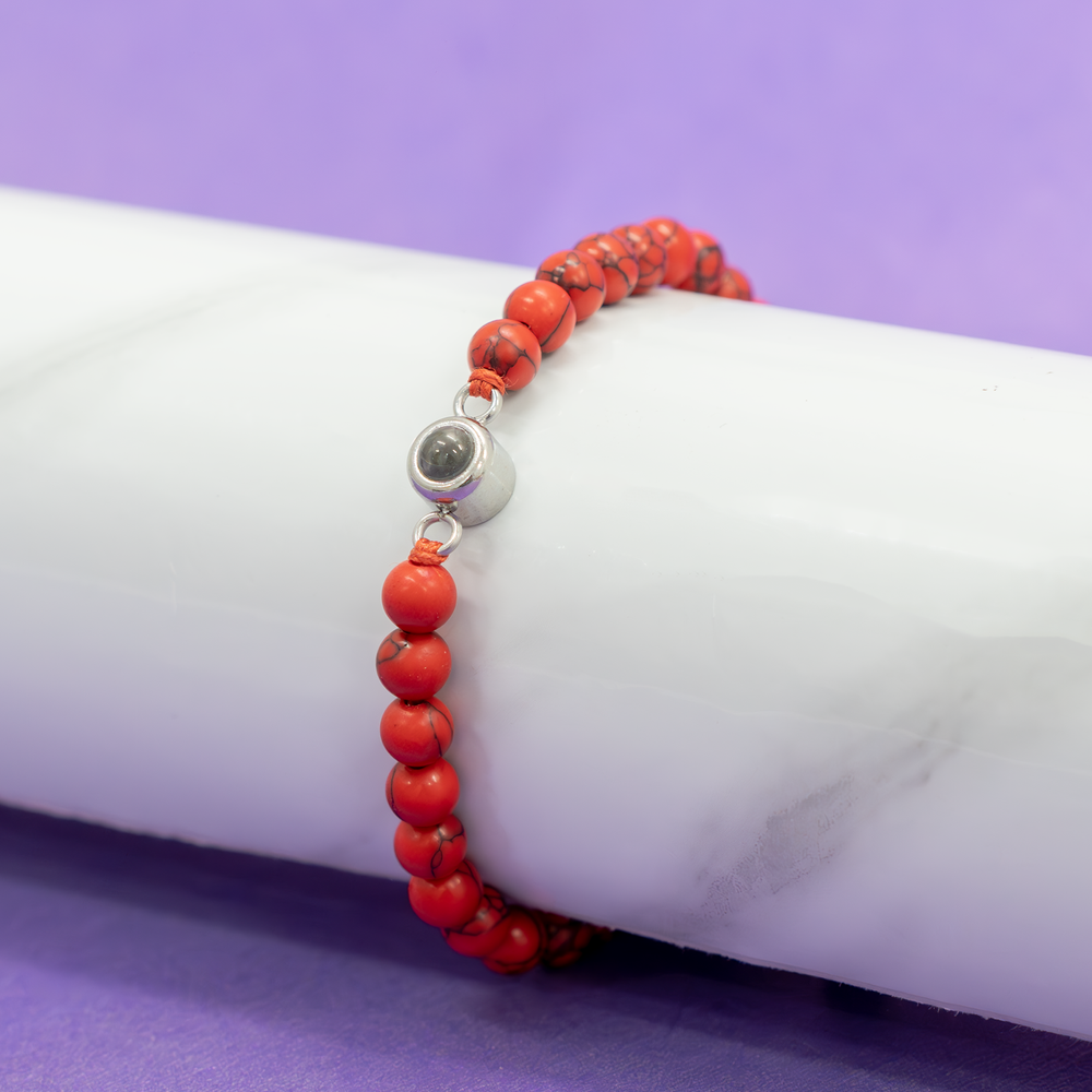 Projection Photo Bead Bracelet