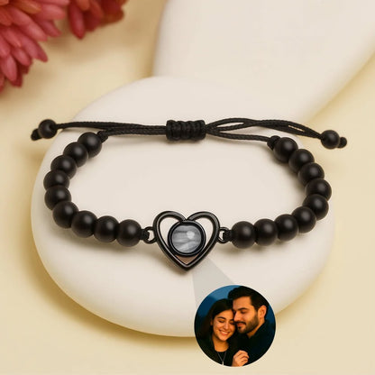 Heart Bead Bracelet