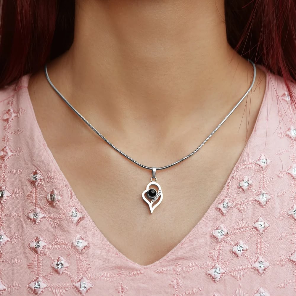Dazzling Heart Necklace