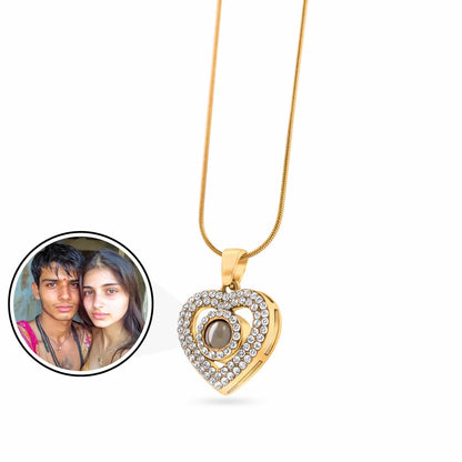 Sparkle Heart Necklace