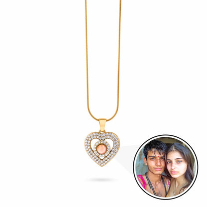 Sparkle Heart Necklace