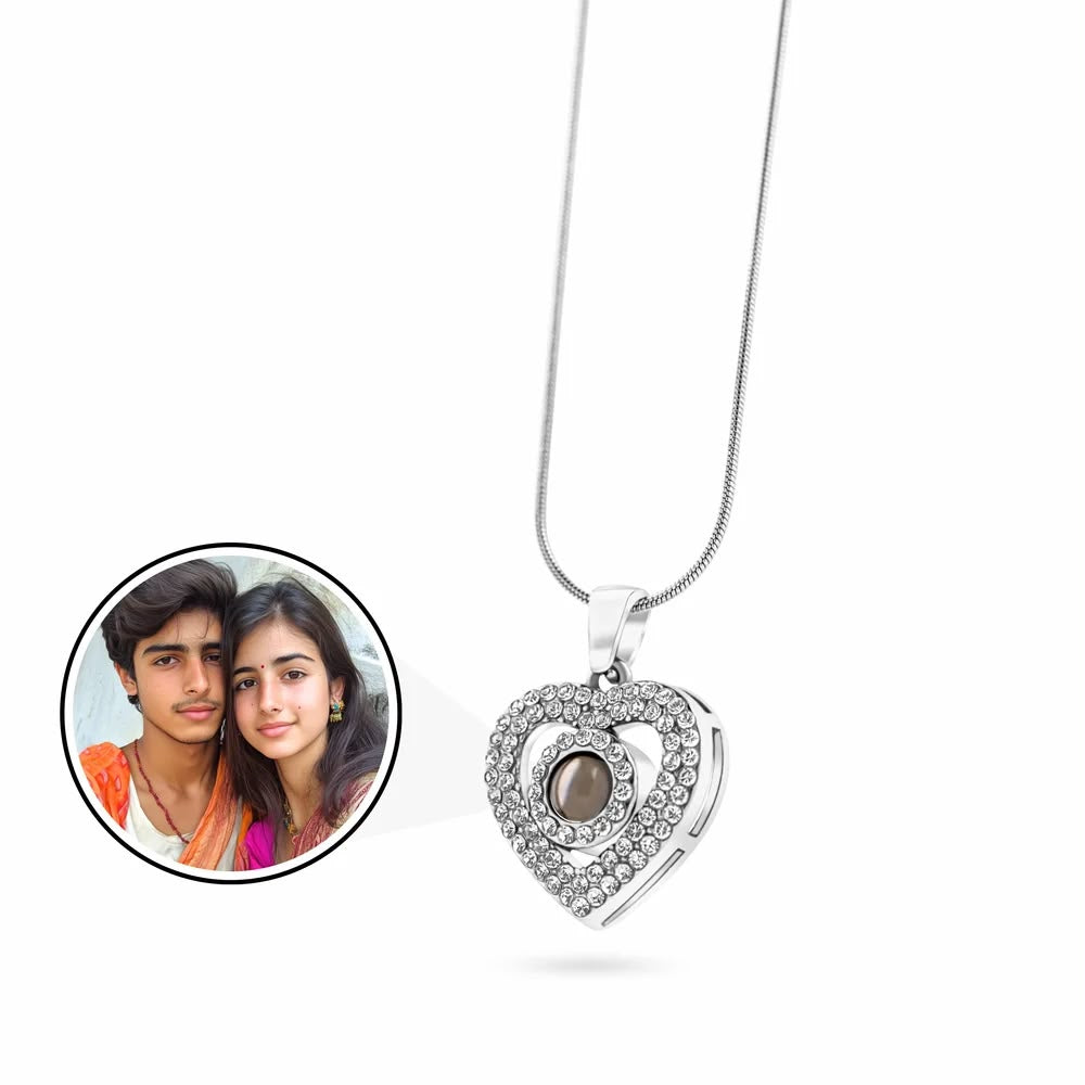Sparkle Heart Necklace