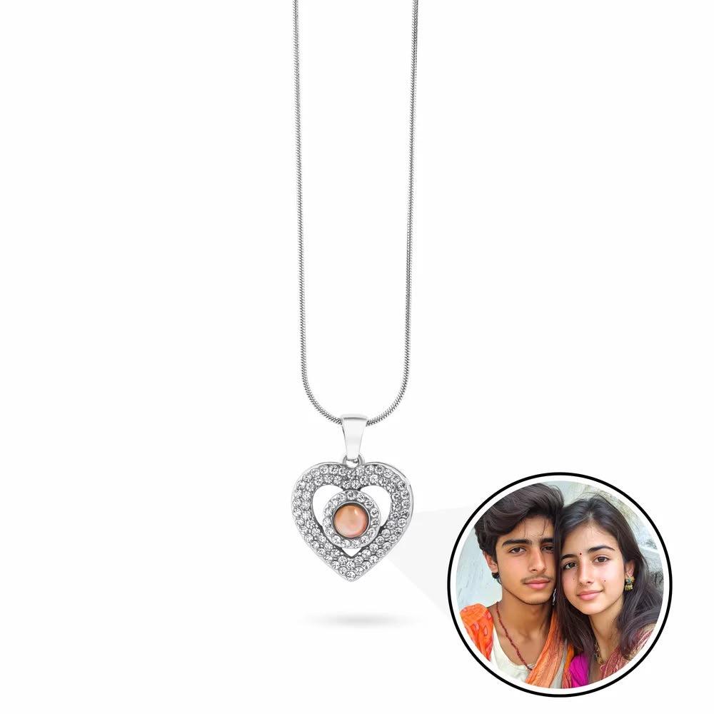 Sparkle Heart Necklace
