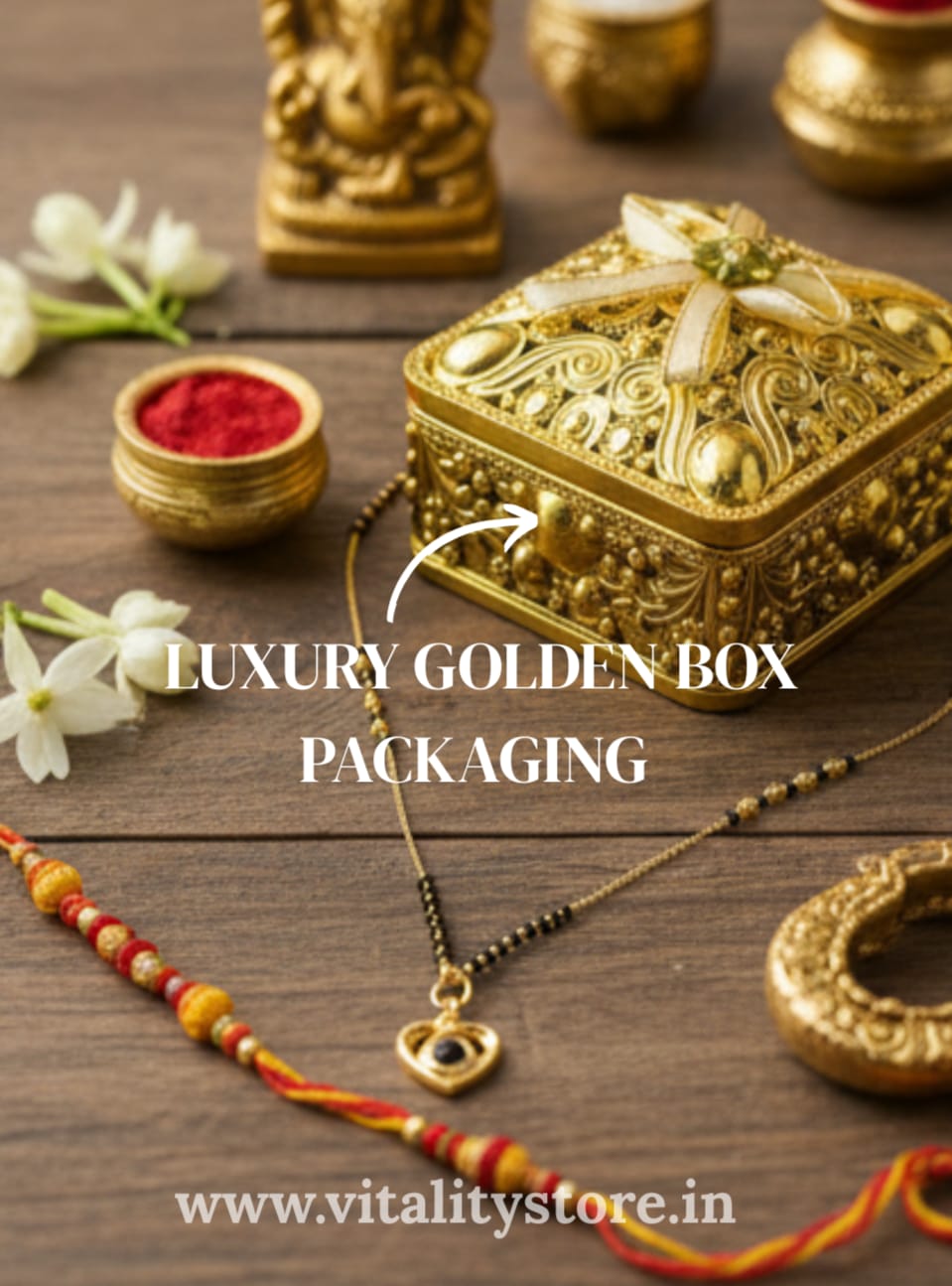 Beautiful Projection Photo Mangalsutra Necklace
