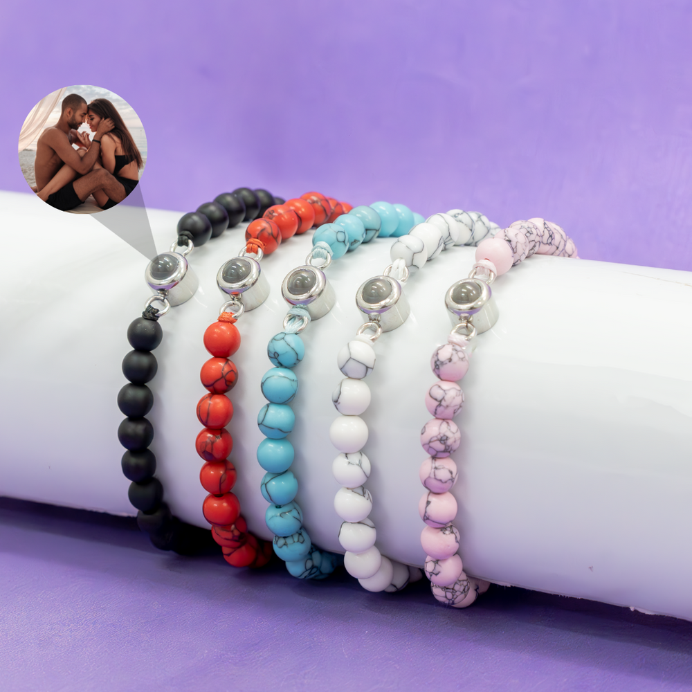 Projection Photo Bead Bracelet
