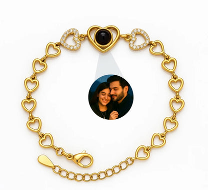 Projection Hidden Photo Bracelet Women