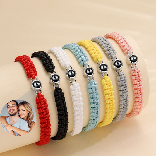 Projection Personalised Photo Bracelet