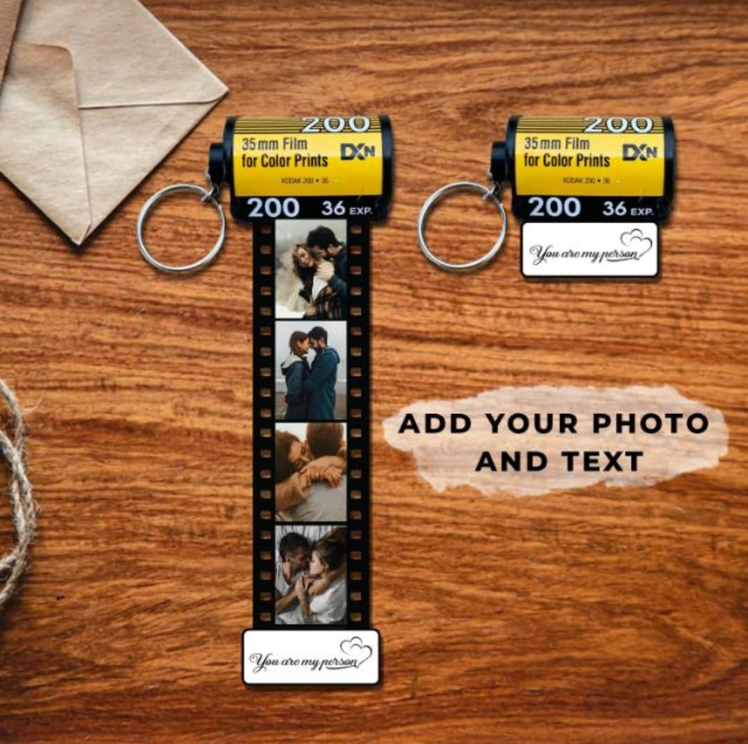 Personalised camera film roll