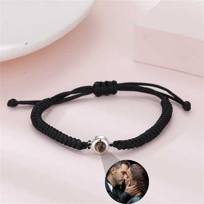 Projection Personalised Photo Bracelet