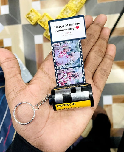 Personalised camera film roll