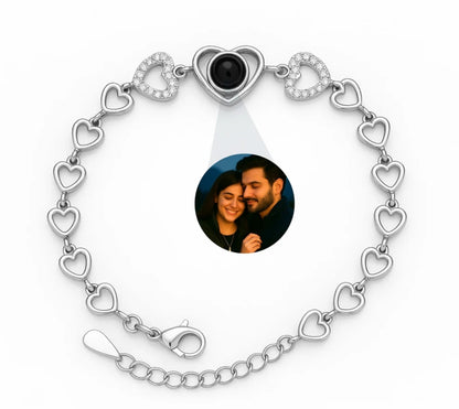 Projection Hidden Photo Bracelet Women