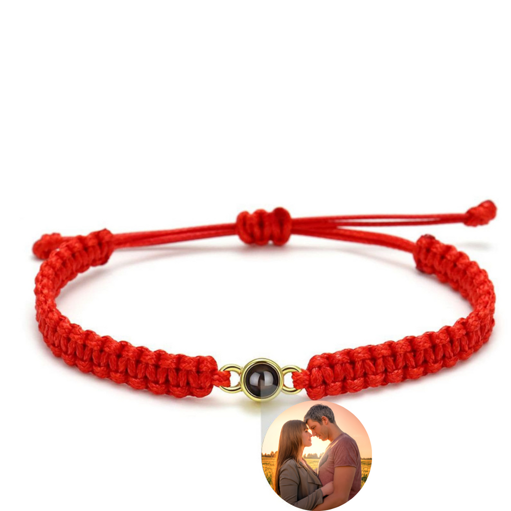 Projection Personalised Photo Bracelet