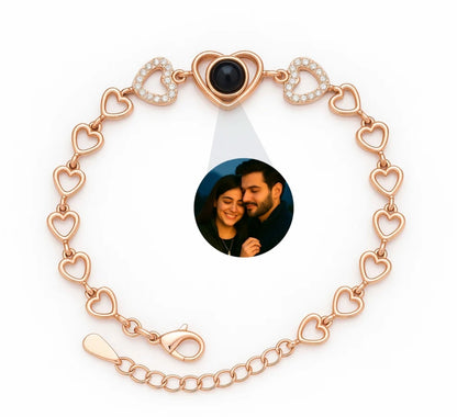 Projection Hidden Photo Bracelet Women