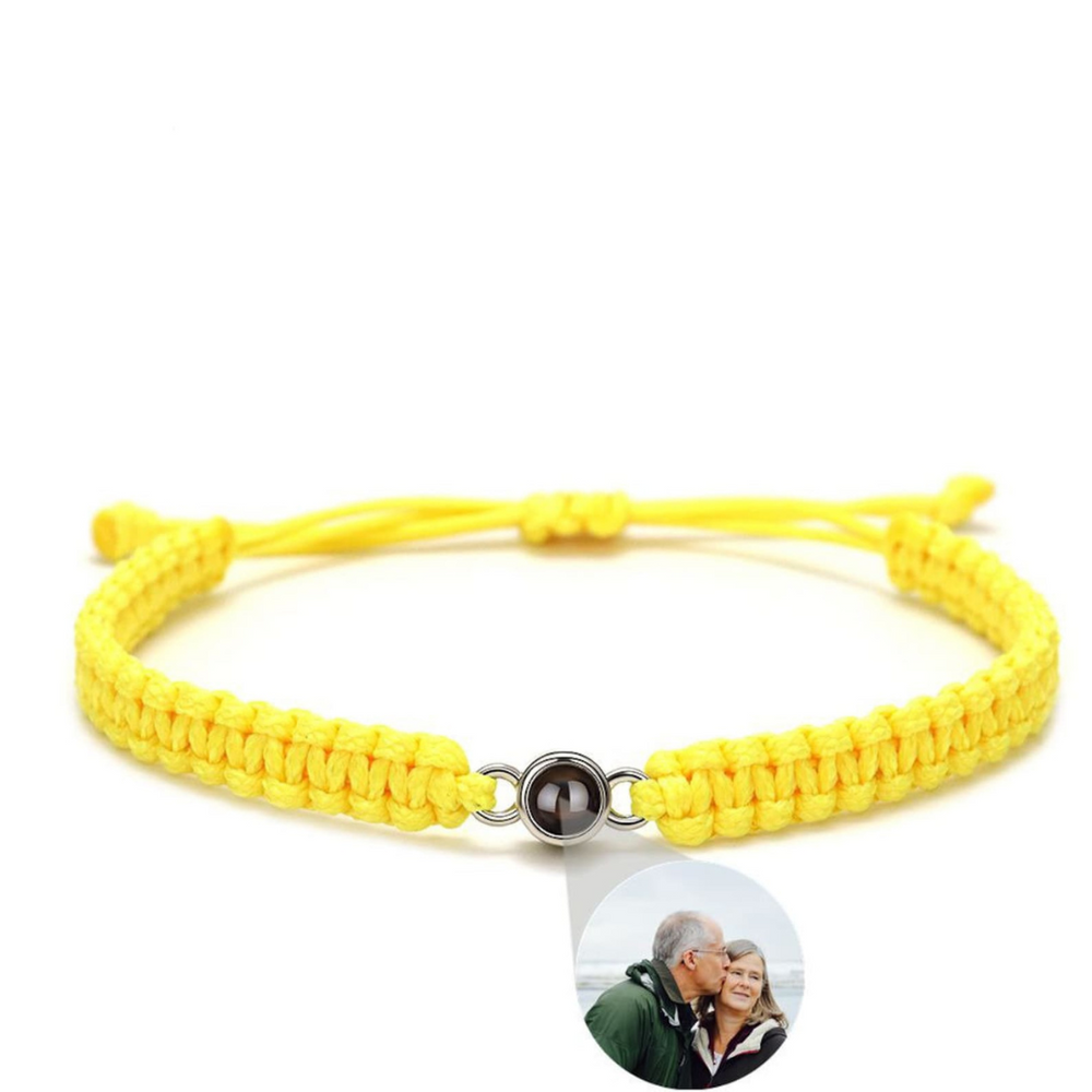 Projection Personalised Photo Bracelet
